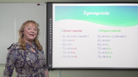 Embedded thumbnail for Magyar nyelv és irodalom, II. osztály, 44. óra, Az ige ismétlése