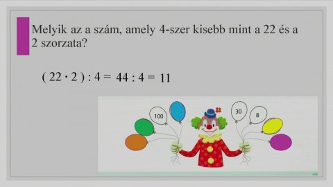 Embedded thumbnail for Matematika, 2. osztály, 165. óra, Zárójelek használata