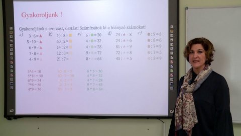 Embedded thumbnail for Matematika, 4. osztály, 165. óra, Egyenletek szorzással és osztással