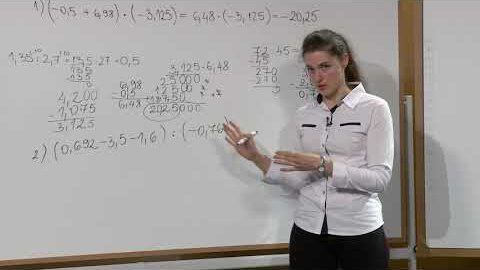 Embedded thumbnail for Matematika, 6. osztály, 60. óra, Kifejezések racionális számokkal