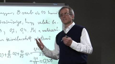 Embedded thumbnail for Matematika, IV. osztály, 67. óra, Teljes valószínűség tétele