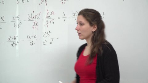 Embedded thumbnail for Matematika, I. osztály, 60. óra, Algebrai törtek osztása