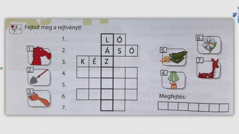 Embedded thumbnail for Magyar nyelv és irodalom, 1. osztály, 60. óra, A megtanult betűk gyakorlása
