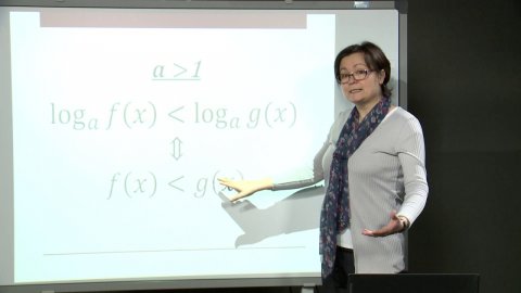 Embedded thumbnail for Matematika, II. osztály, 56. óra, A logaritmusos egyenlőtlenség