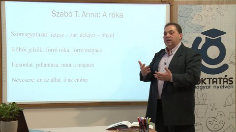 Embedded thumbnail for Magyar nyelv és irodalom, 6. osztály, 54. óra, Szabó T. Anna: A róka